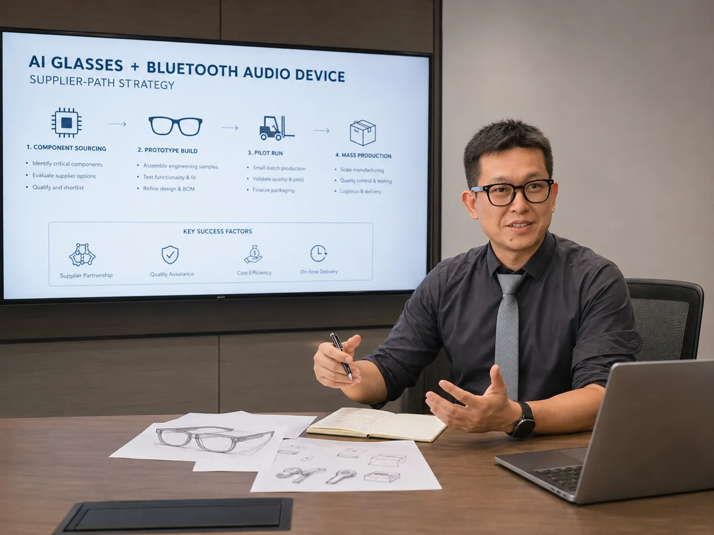 AI hardware and supplier-control review workspace for China supplier search