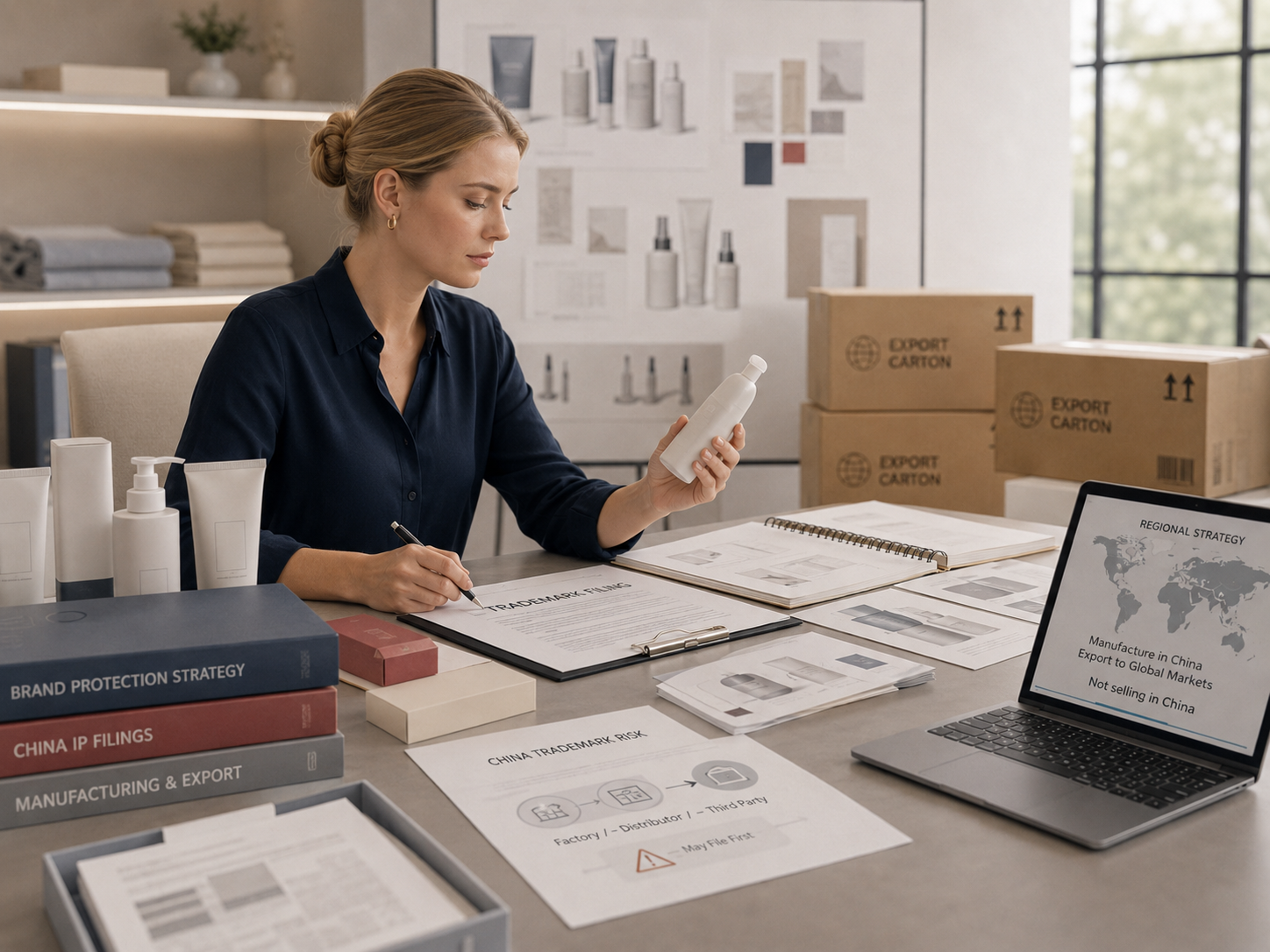 Manufacturing in China without China trademark protection